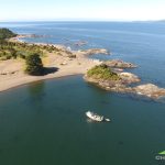 Isla Laitec 14.93 Hectareas, borde mar.