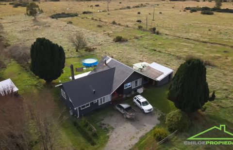 Cómoda casa en parcela de 1 hectárea – Mocopulli, Dalcahue, Chiloé