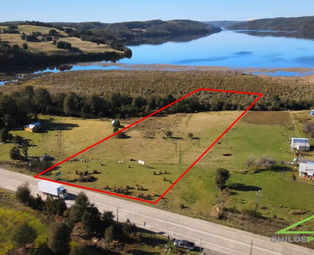 Terreno en Venta en Lago Tarahuin, Chiloé | 9.600 m² con orilla al Lago