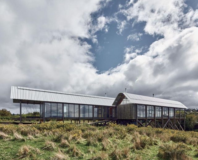 Casa Aguantao, península de Rilán, Isla de Chiloé, 2 Hectáreas.