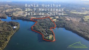 Bahia Huei Hue 11.90 hectáreas, borde mar.